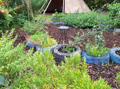 Garden at Reed School