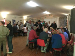 Event inside Village Hall