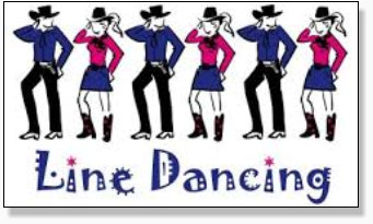 Line dancing graphic